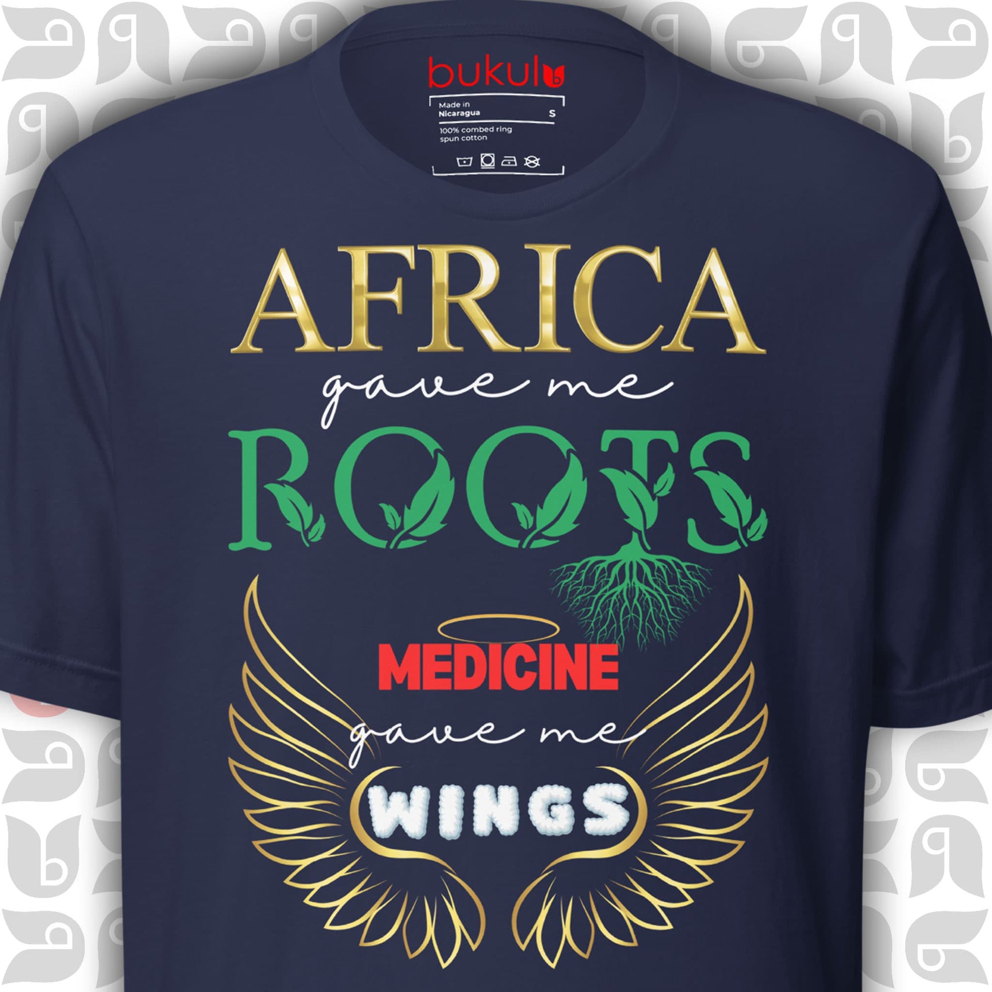 Africa Roots Medicine Wings Tee | Unisex