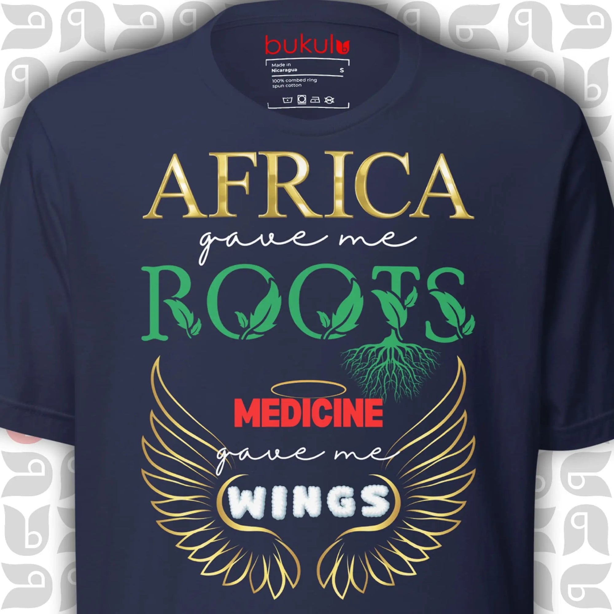 Africa Roots Medicine T-shirt | Unisex bukulu