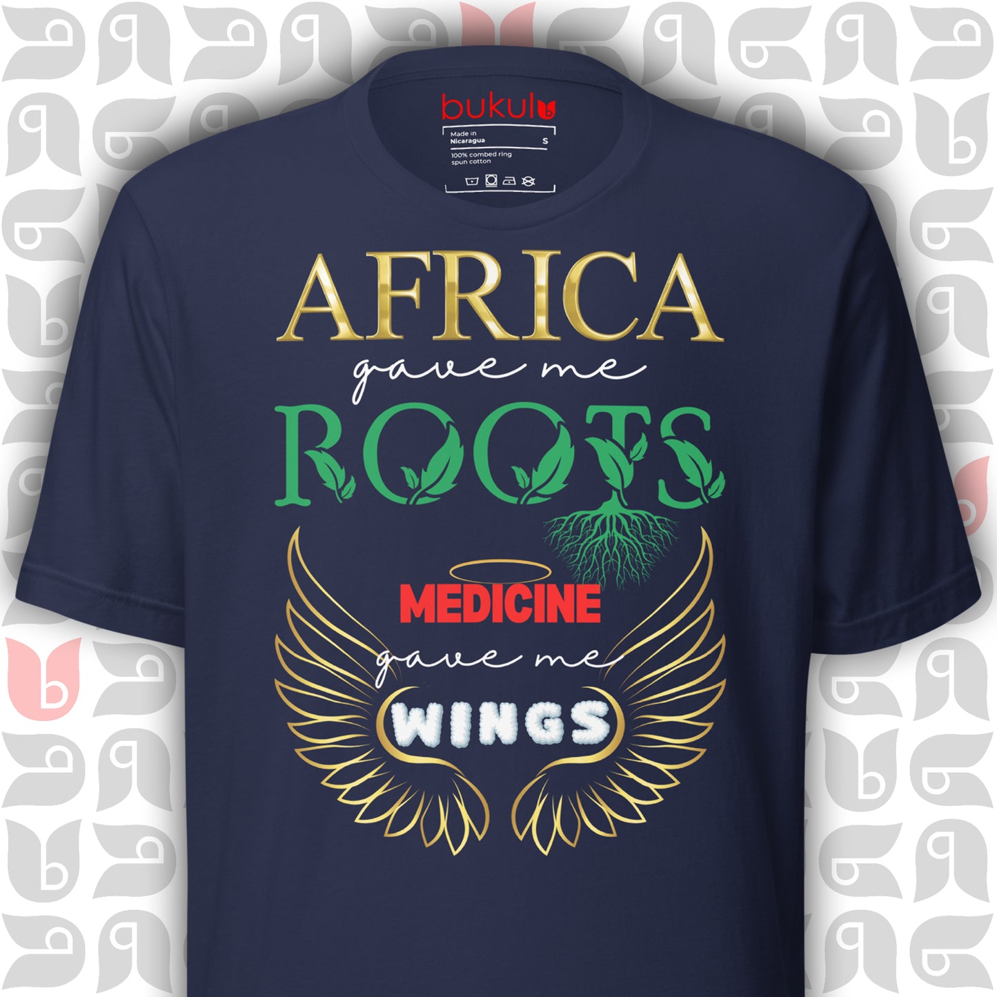 Africa Roots Medicine Wings Tee | Unisex