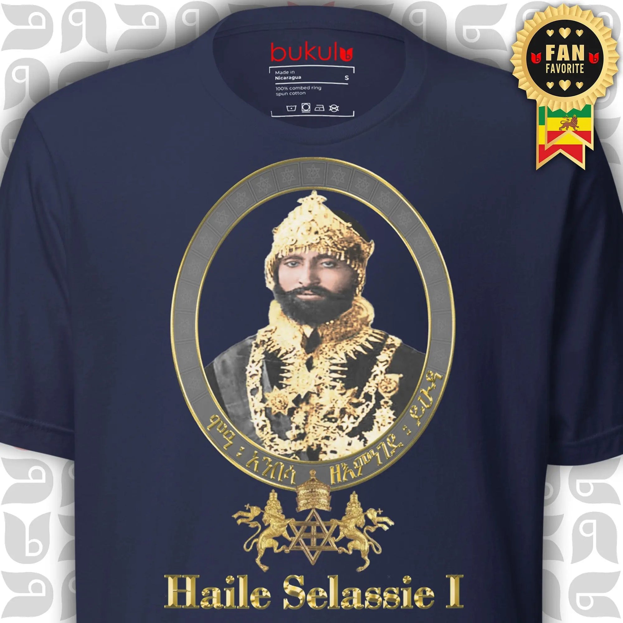 Haile Selassie I Rastafari T-Shirt - Embrace Your Roots | Unisex bukulu