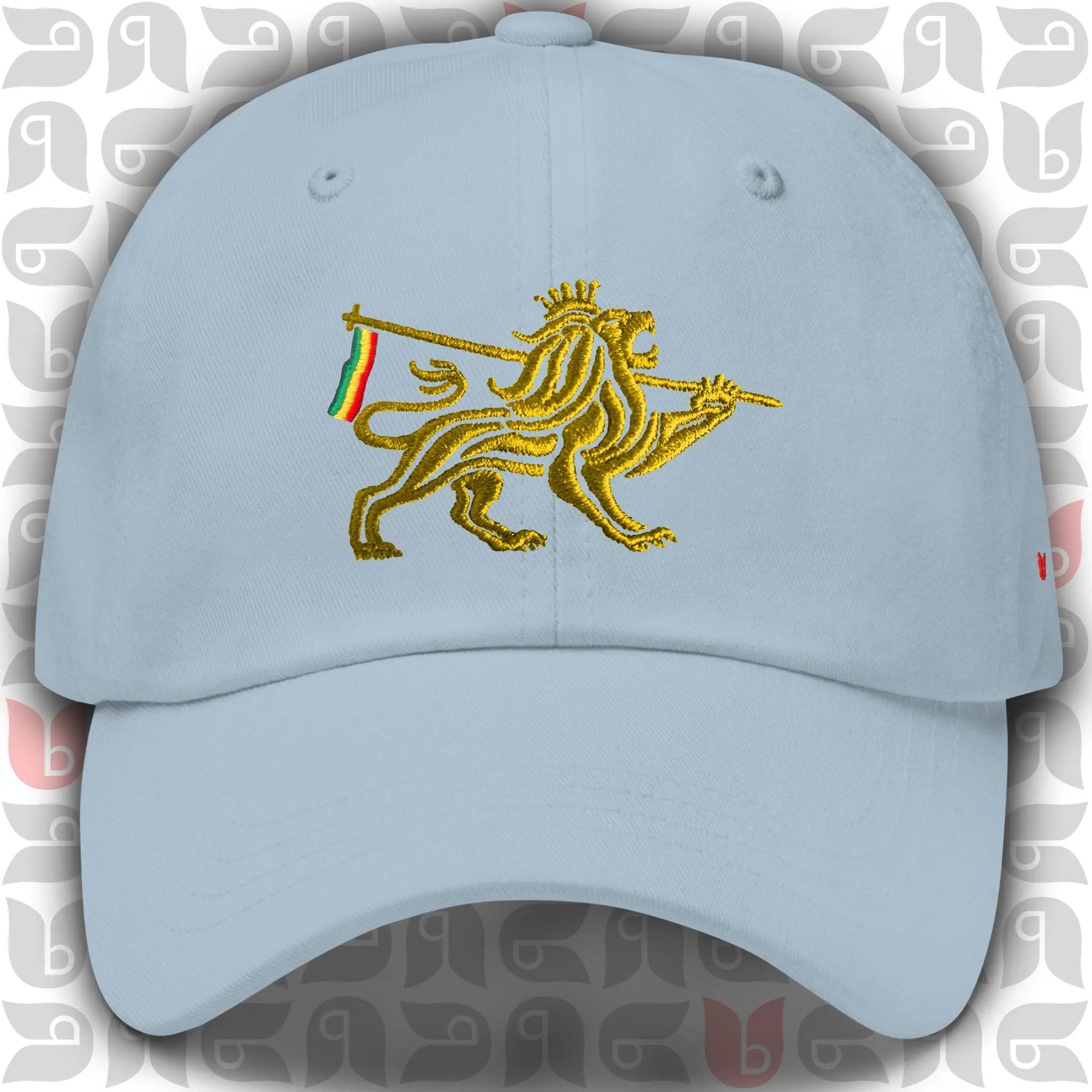 Lion of Judah Royal Crest Dad Hat | Gold Embroidery | Unisex bukulu