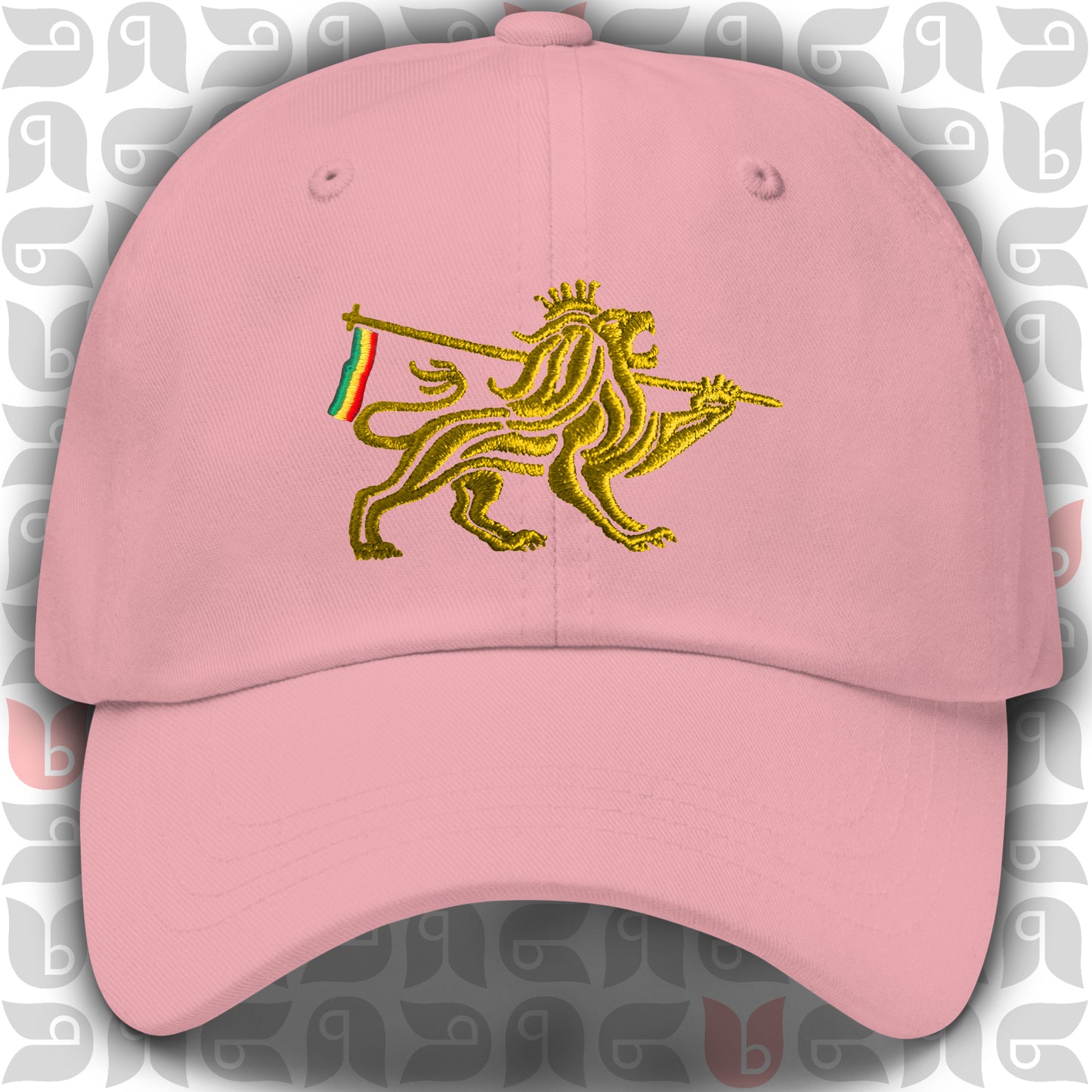 Lion of Judah Royal Crest Dad Hat | Gold Embroidery | Unisex