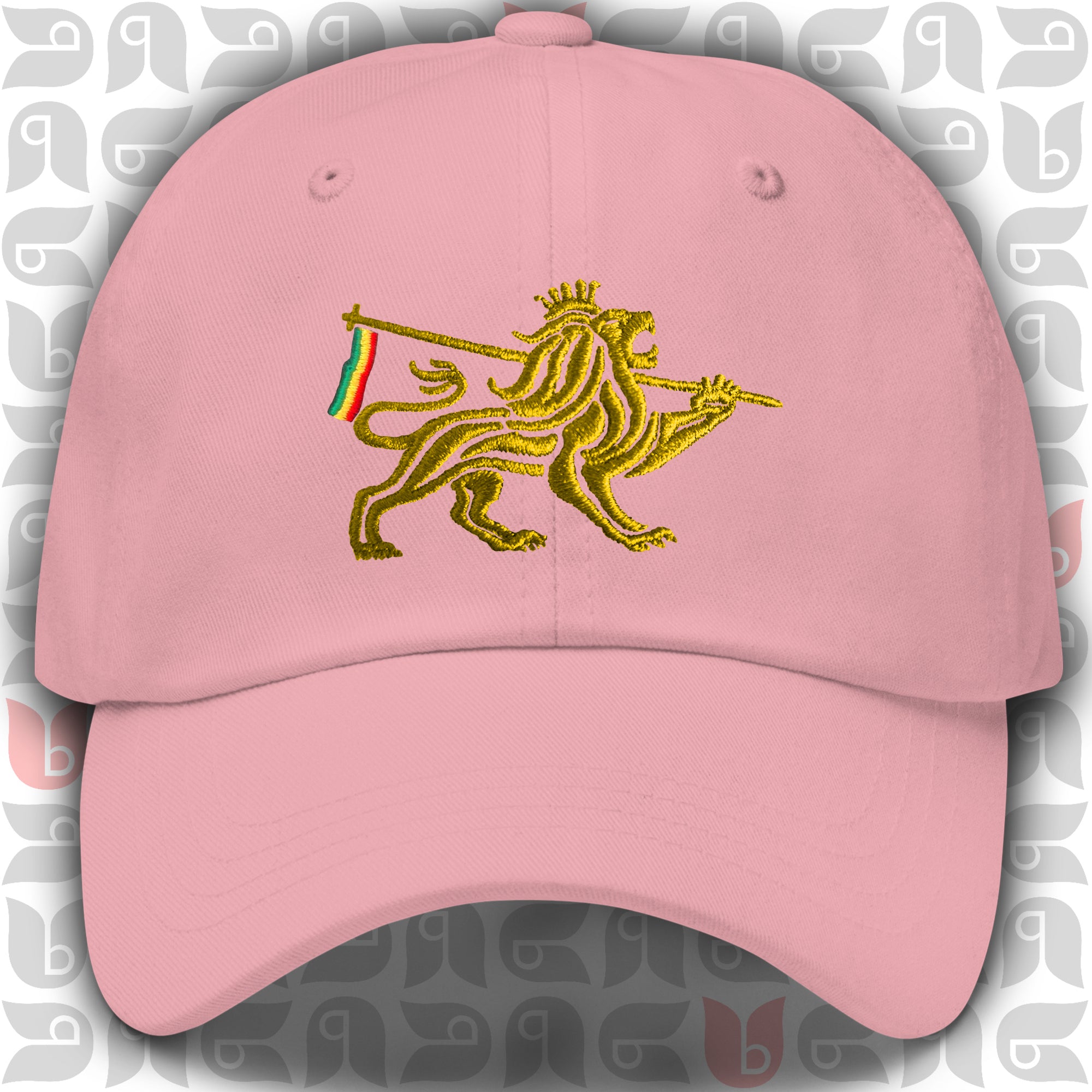 Lion of Judah Royal Crest Dad Hat | Gold Embroidery | Unisex