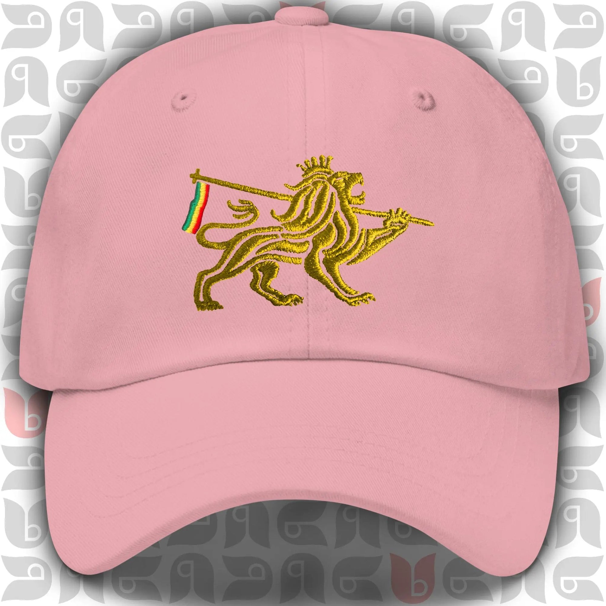 Lion of Judah Royal Crest Dad Hat | Gold Embroidery | Unisex bukulu