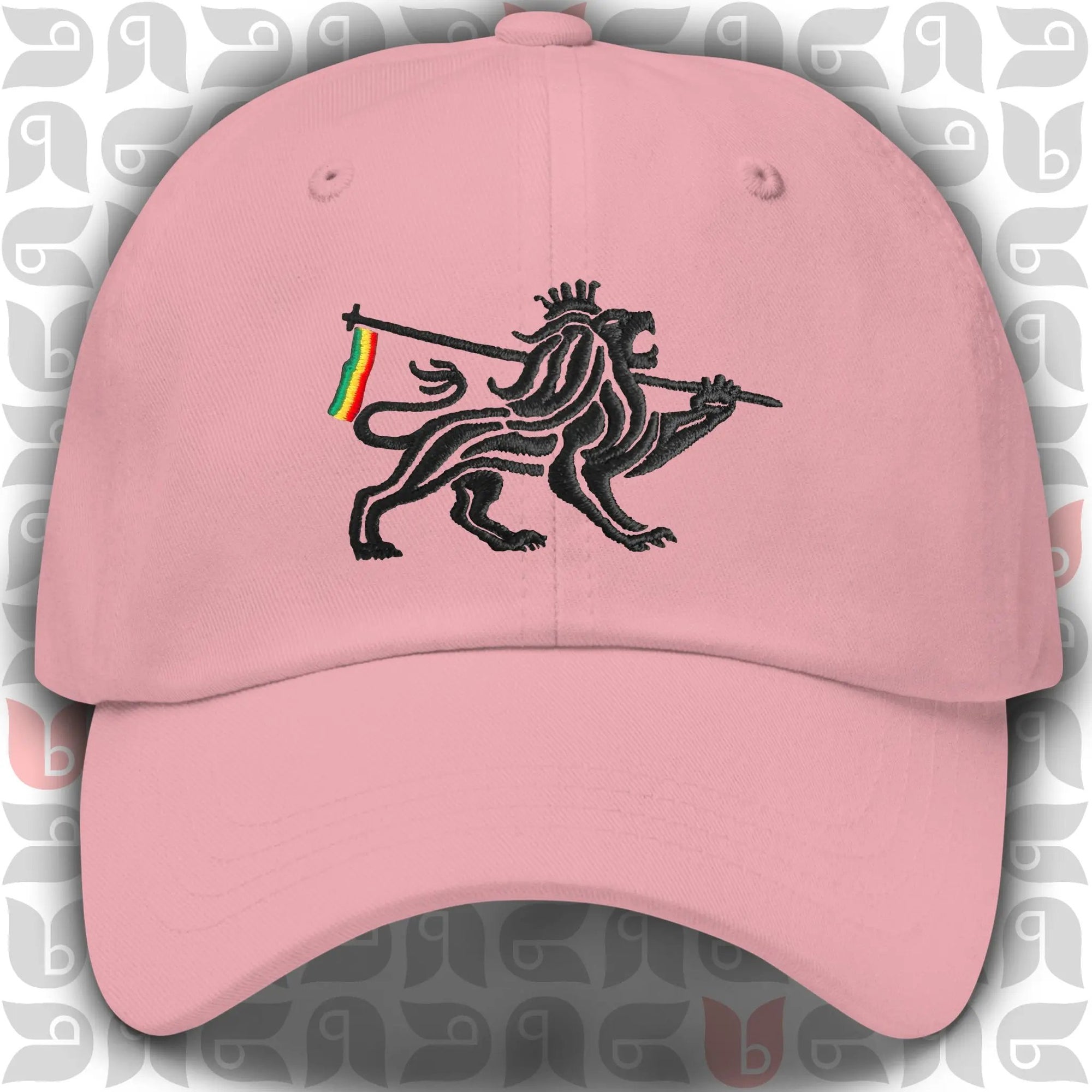 Lion of Judah Royal Crest Dad Hat | Black Embroidery | Unisex bukulu