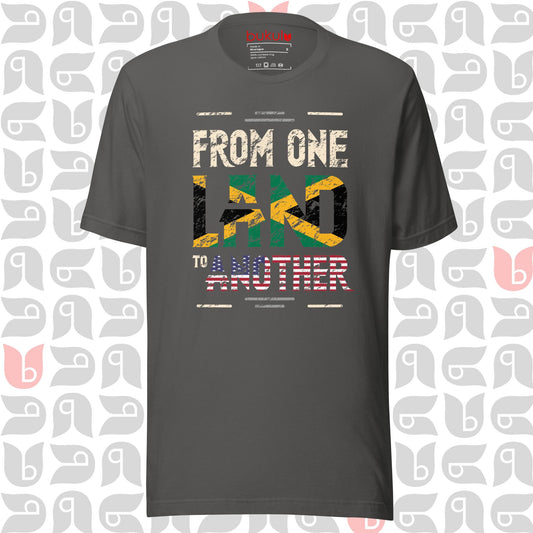 Jamaican-American Flag Colors Shirt Dual Citizenship Shirt | Unisex