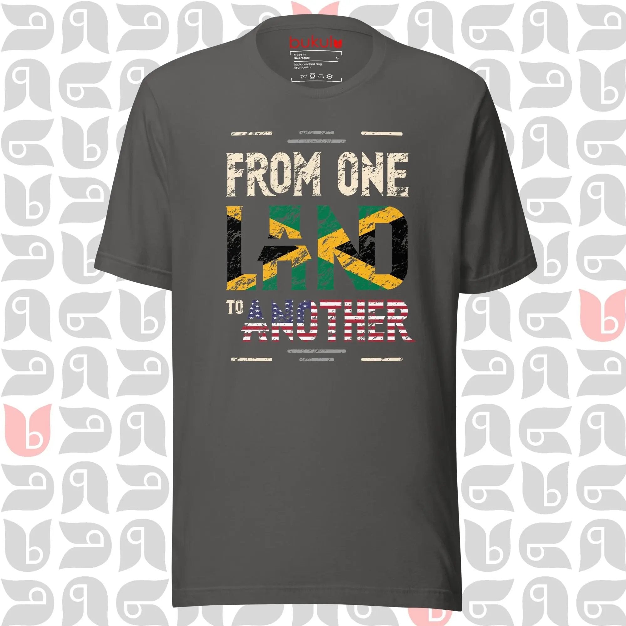 Jamaican-American Flag Colors Shirt Dual Citizenship Shirt | Unisex bukulu