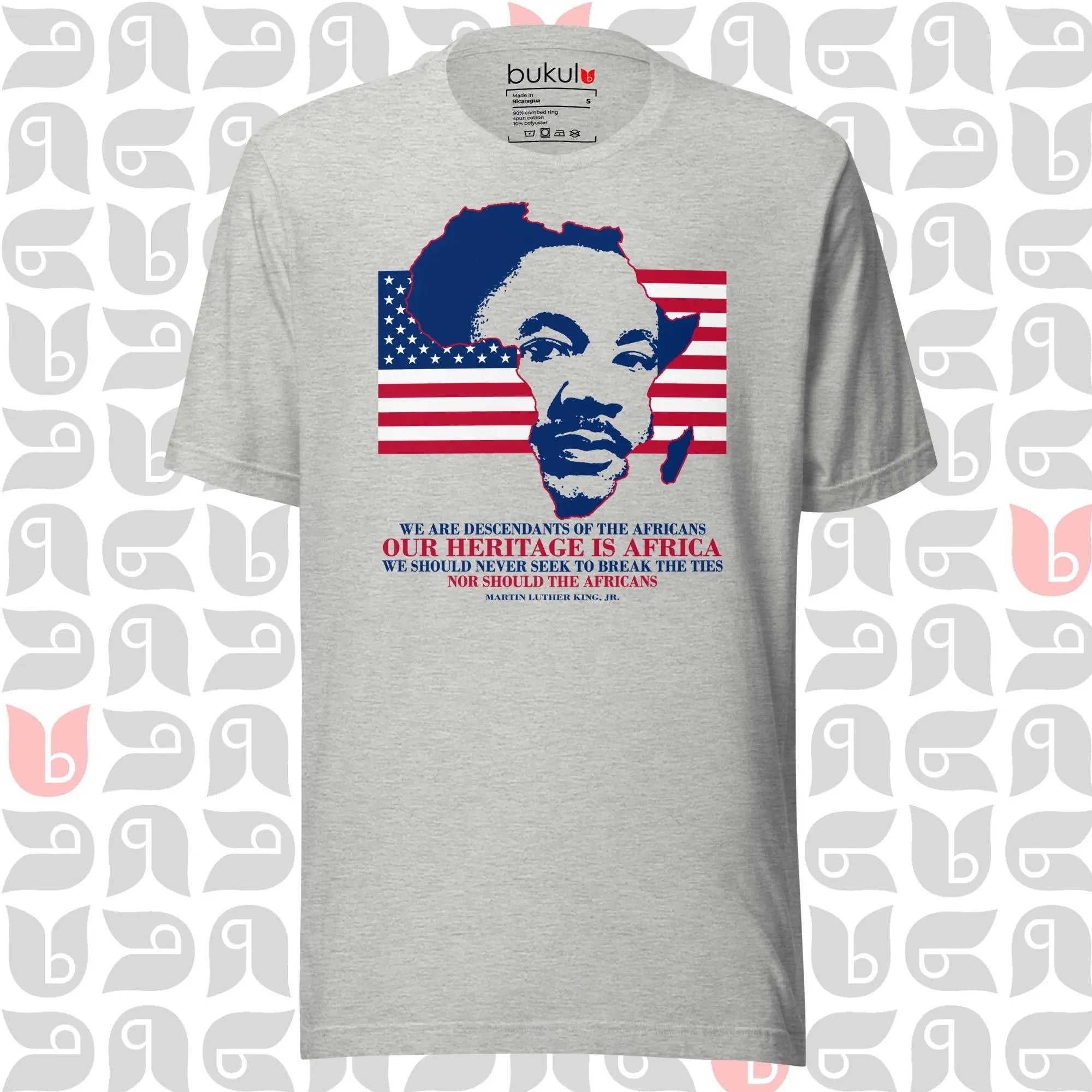 Martin Luther King Shirt for African Americans Pan-Africanism Tshirt | Unisex bukulu