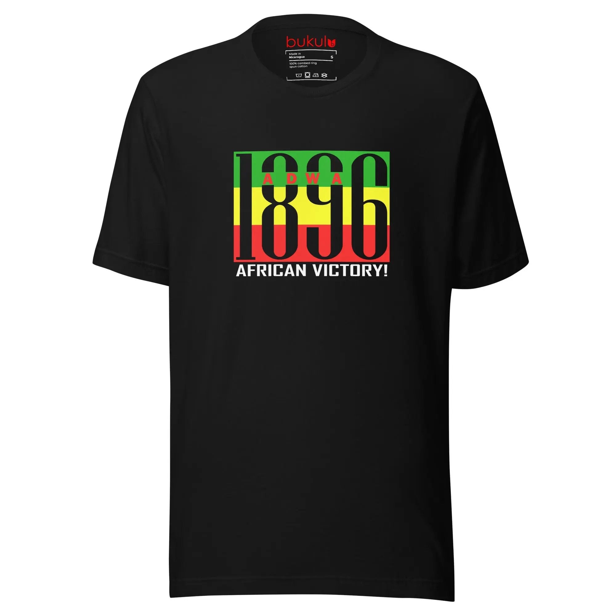 The Battle of Adwa 1896 an African Victory T Shirt Symbol of Pan-Africanism Unisex bukulu