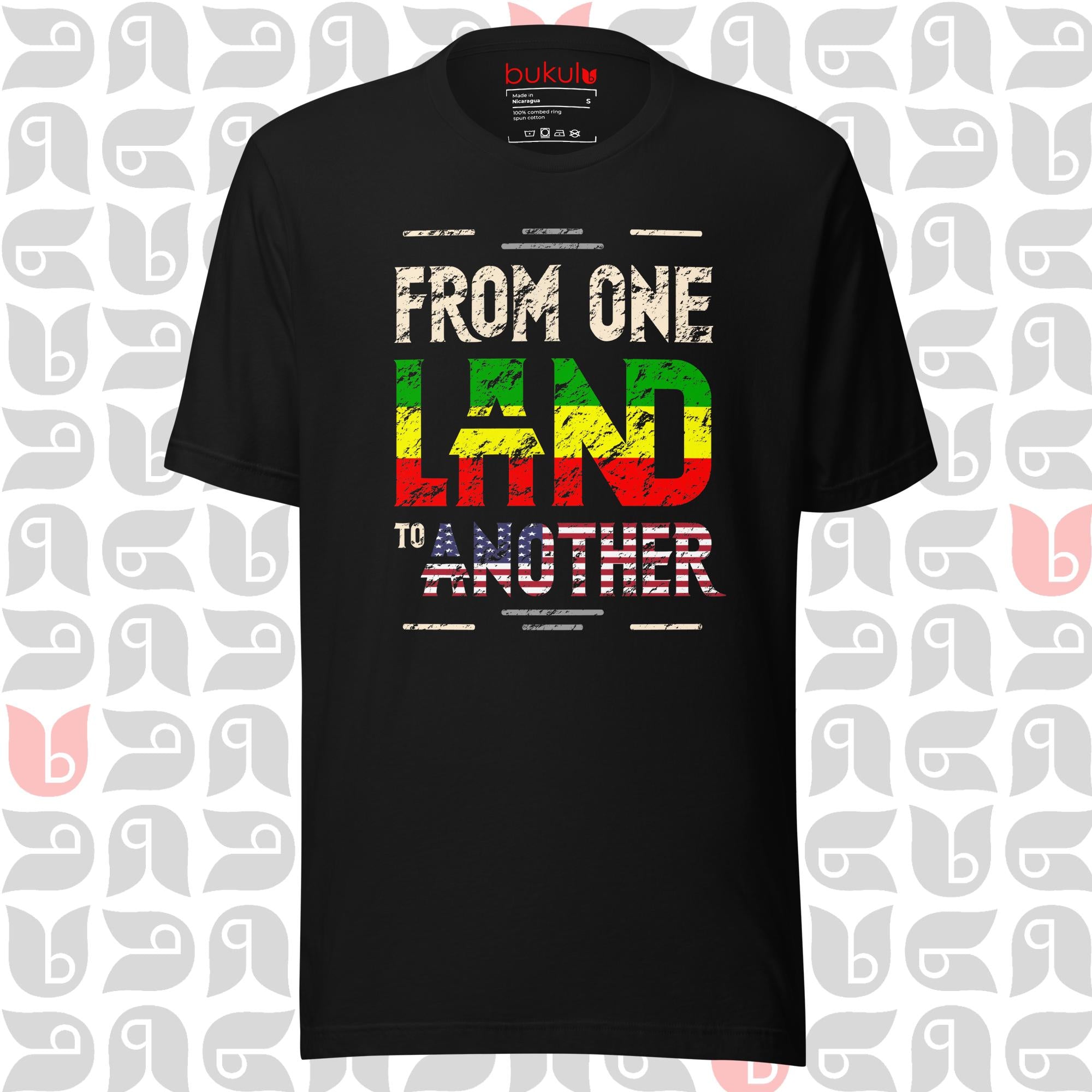 Ethiopian-American Flag Journey Shirt | Unisex