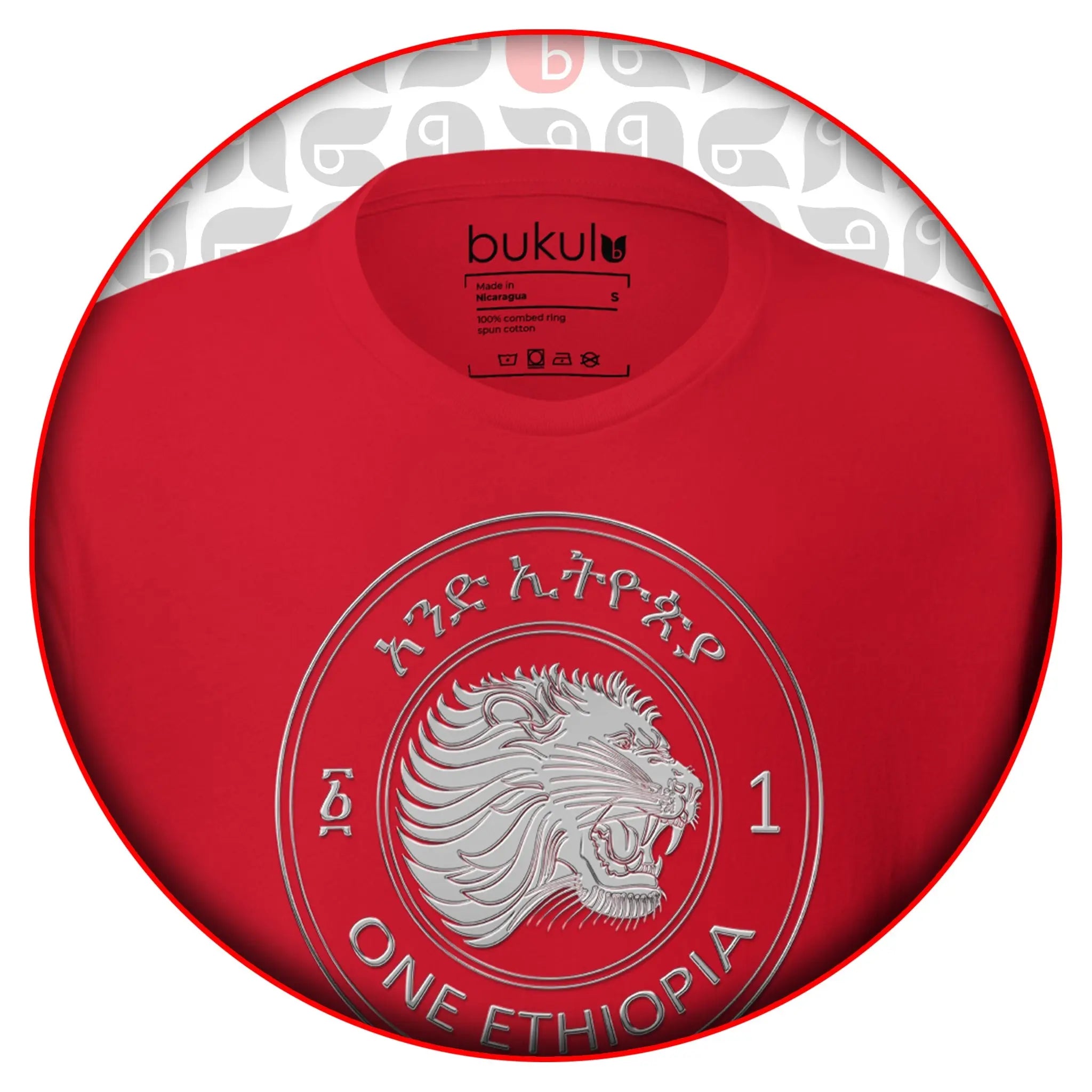 T-shirts inspired by Ethiopian culture, history, and Amharic design