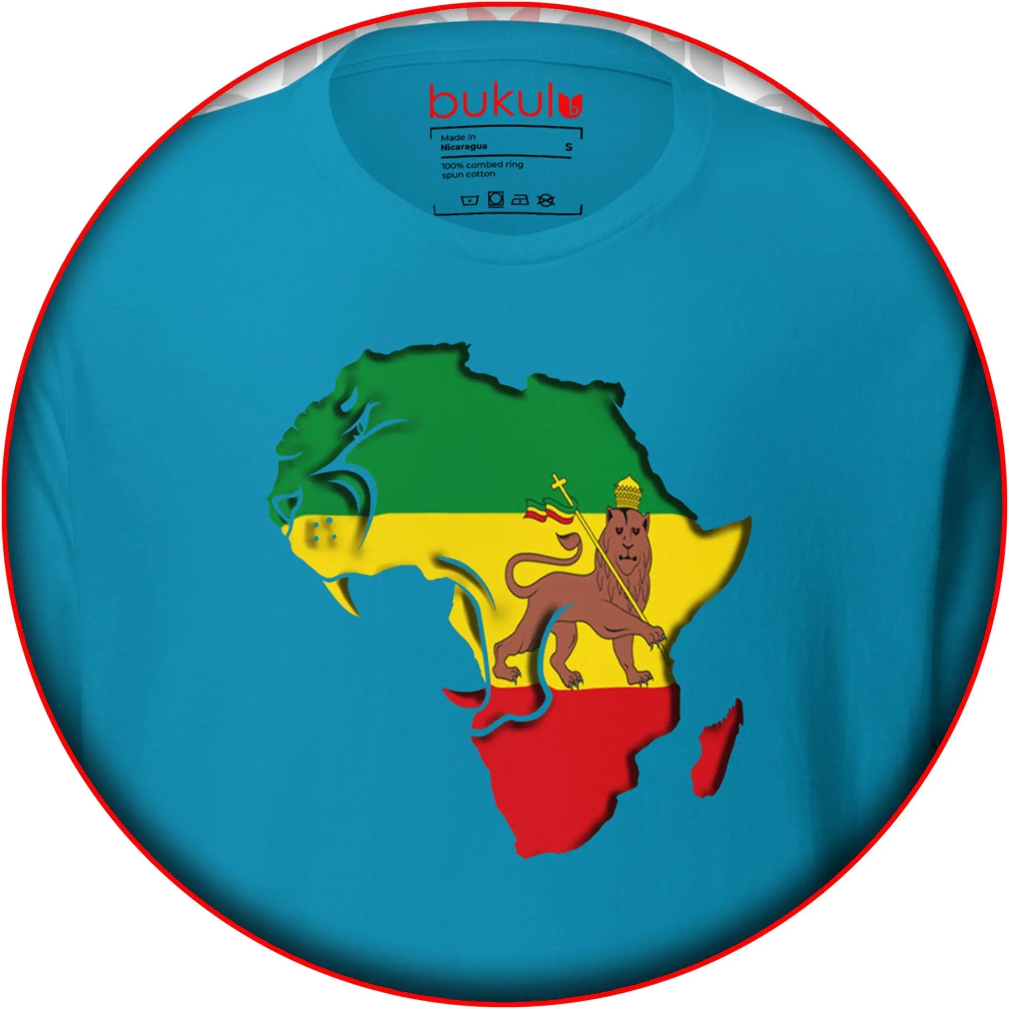 Fusion of Rasta, African, and Ethiopian-inspired cultural fashion