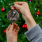 Ceramic Ornament - St Nick In Style Christmas Tree Decor | PRINTED DESIGN