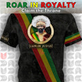 Rastafari T-Shirt of  T-Shirt Lion of Judah Printify