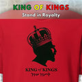 Haile Selassie King of Kings Tee - Rasta Reggae Shirt bukulu
