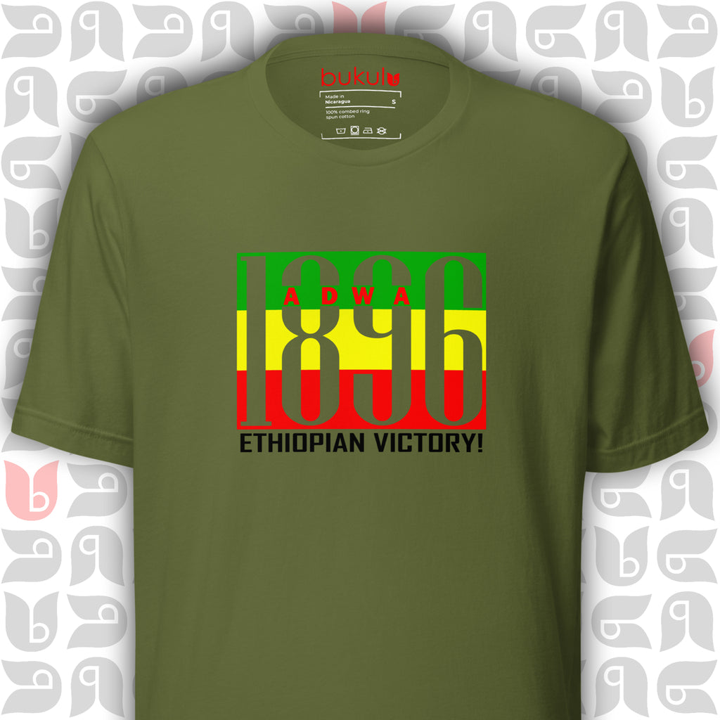 Adwa 1896 Ethiopian Victory Unisex T-Shirt - Celebrate History & Heritage