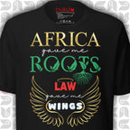 Africa Roots Law Wings T-Shirt | Unisex