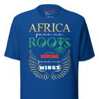 Africa Roots Nursing T-Shirt - African Heritage Nurse Tee Bukulu