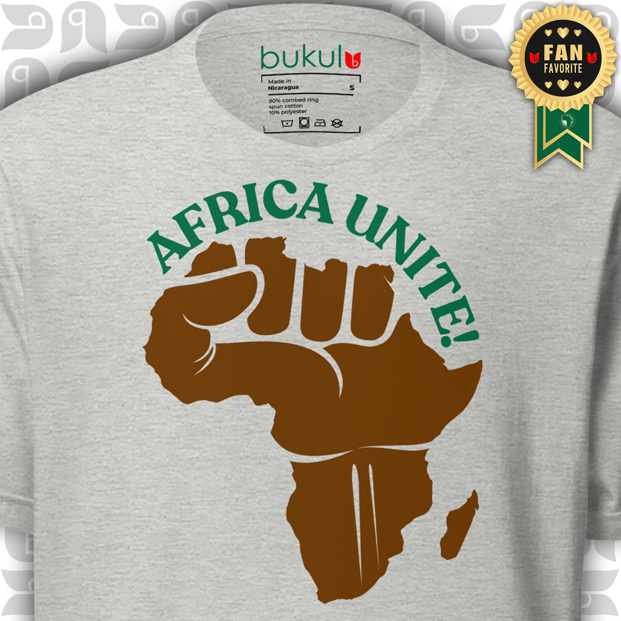 Africa Unite! Africa Map T-Shirt - Unisex Cultural Pride Tee