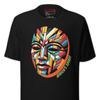 African Mask T-Shirt - Afrocentric Graphic Tee Bukulu