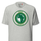 African Union Flag Lion Map T-Shirt - African Pride Tee Bukulu