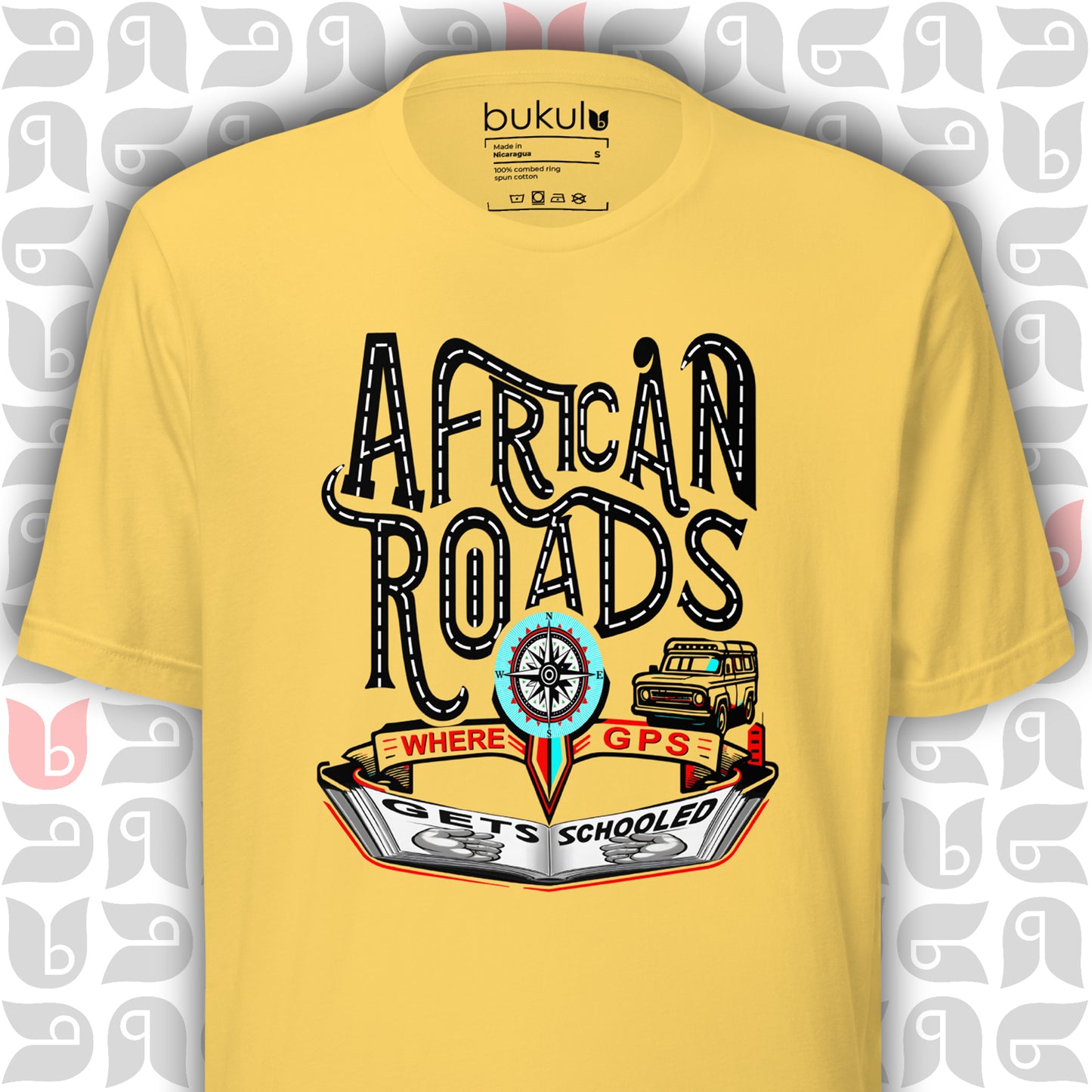 African Roads T-Shirt – Where GPS Loses and Adventure Begins | Unisex