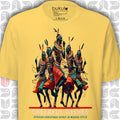 Cheerful Wishes T-Shirt – African Christmas Spirit in Maasai Style bukulu