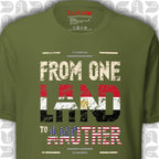 Egyptian Roots to USA Tee, Egypt-American Flag Shirt | Unisex