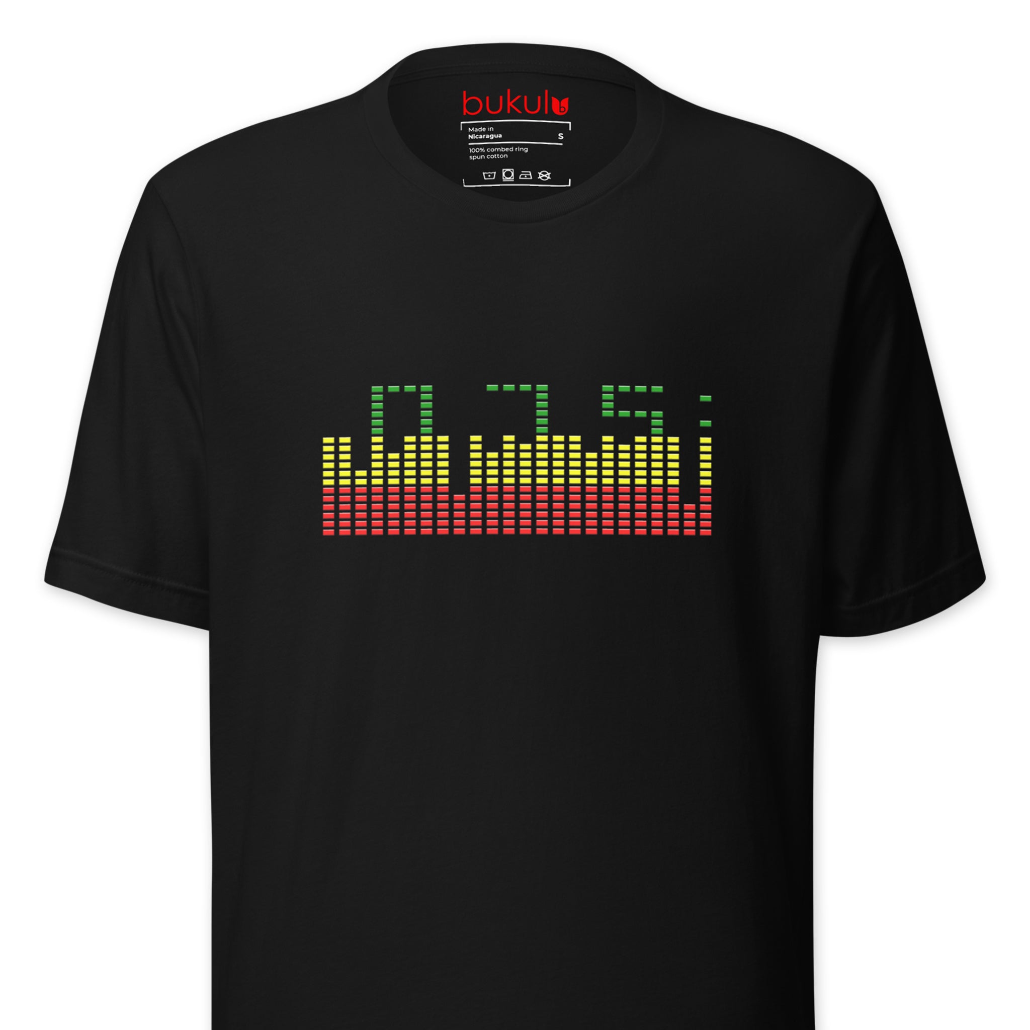 Ethiopian Begena Music T-Shirt - Amharic Heritage Tee Bukulu
