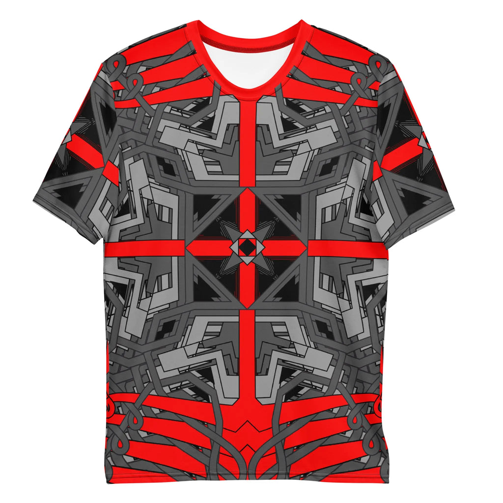 Geometric All-Over-Print Men's T-Shirt