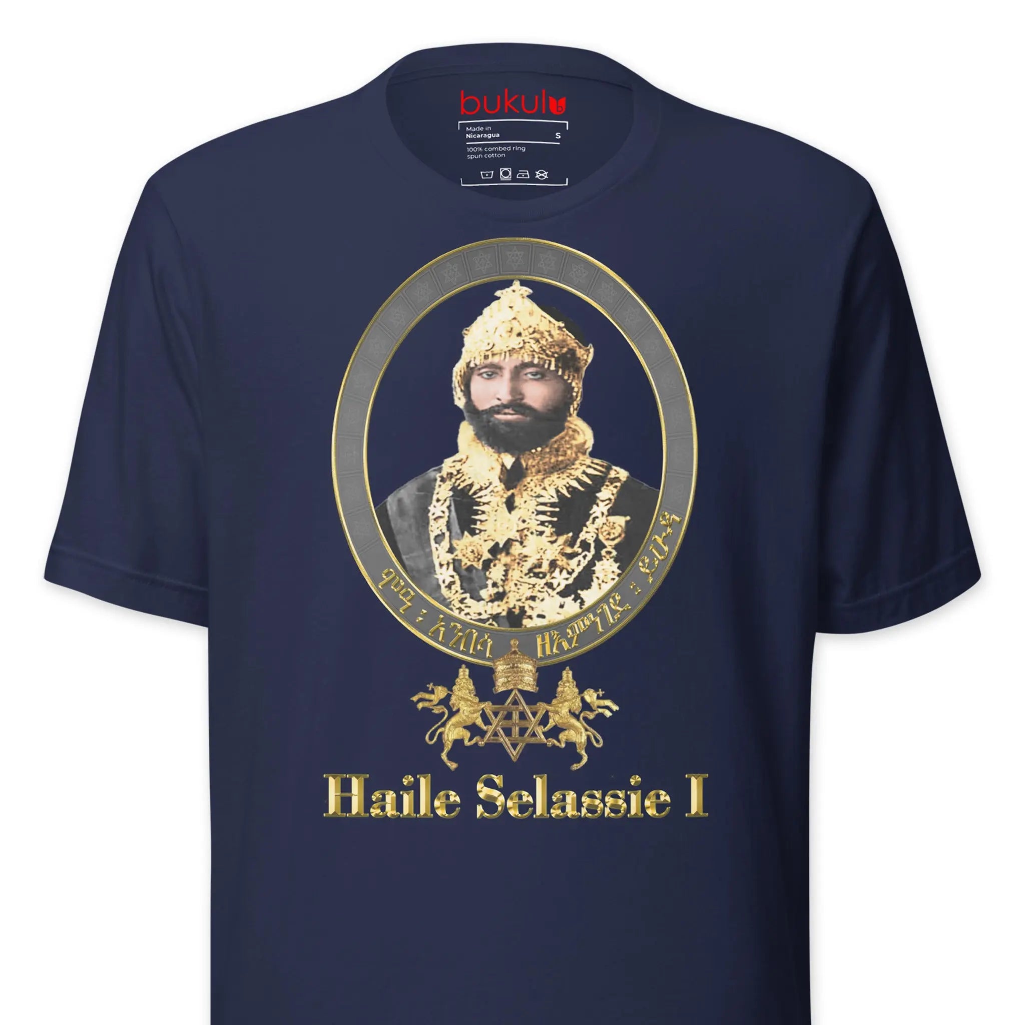 Haile Selassie I Rastafari Tribute T-Shirt