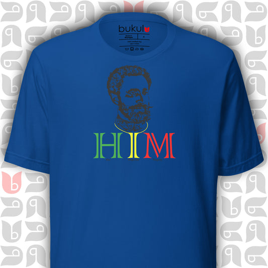 His Imperial Majesty HIM Haile Selassie I Unisex T-Shirt