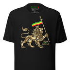 Lion of Judah Royal Crest T-Shirt - Haile Selassie Tee