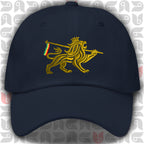Lion of Judah Royal Crest Dad Hat | Gold Embroidery | Unisex