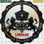 Lion of Judah Metal Sign – Haile Selassie & Rasta Emblem Wall Art