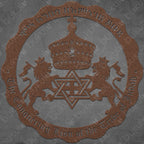 Lion of Judah Metal Sign – Haile Selassie & Rasta Emblem Wall Art