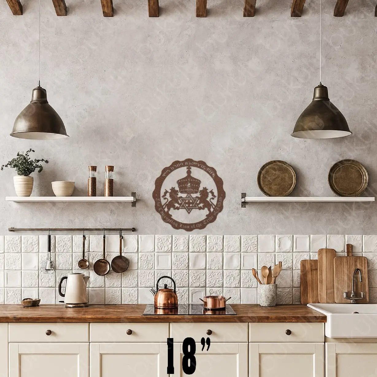 Lion of Judah Metal Sign – Haile Selassie & Rasta Emblem Wall Art teelaunch