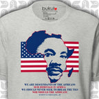 Martin Luther King Shirt for African Americans Pan-Africanism Tshirt | Unisex