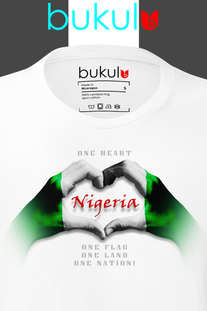 Nigerian Tshirt, Nigeria Flag Shirt, Love Nigeria, Nigerian Top, Nigerian Clothing, Nigerian Gifts | Unisex - bukulu