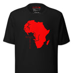 Roar Africa Lion Map T-Shirt