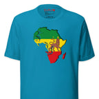 Lion of Judah Flag Rasta T-Shirt with roaring lion graphic