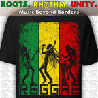REGGAE T-Shirt – Classic Roots Music Unisex Graphic Tee