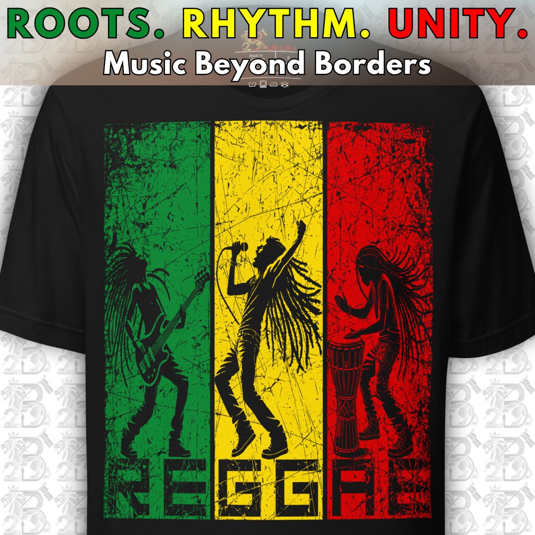 REGGAE T-Shirt – Classic Roots Music Unisex Graphic Tee