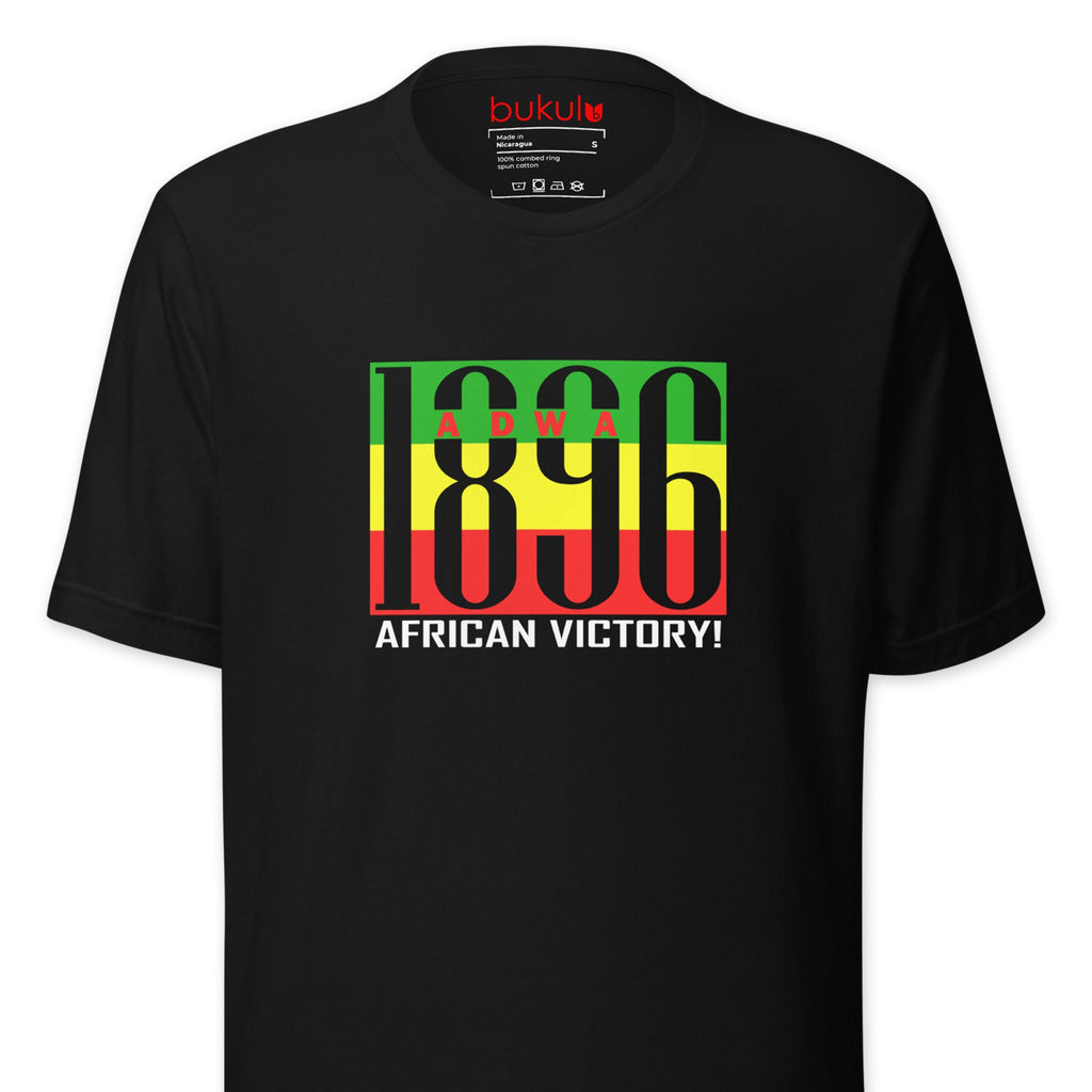 Adwa African Victory T-Shirt - Pan-African Heritage Tee Bukulu