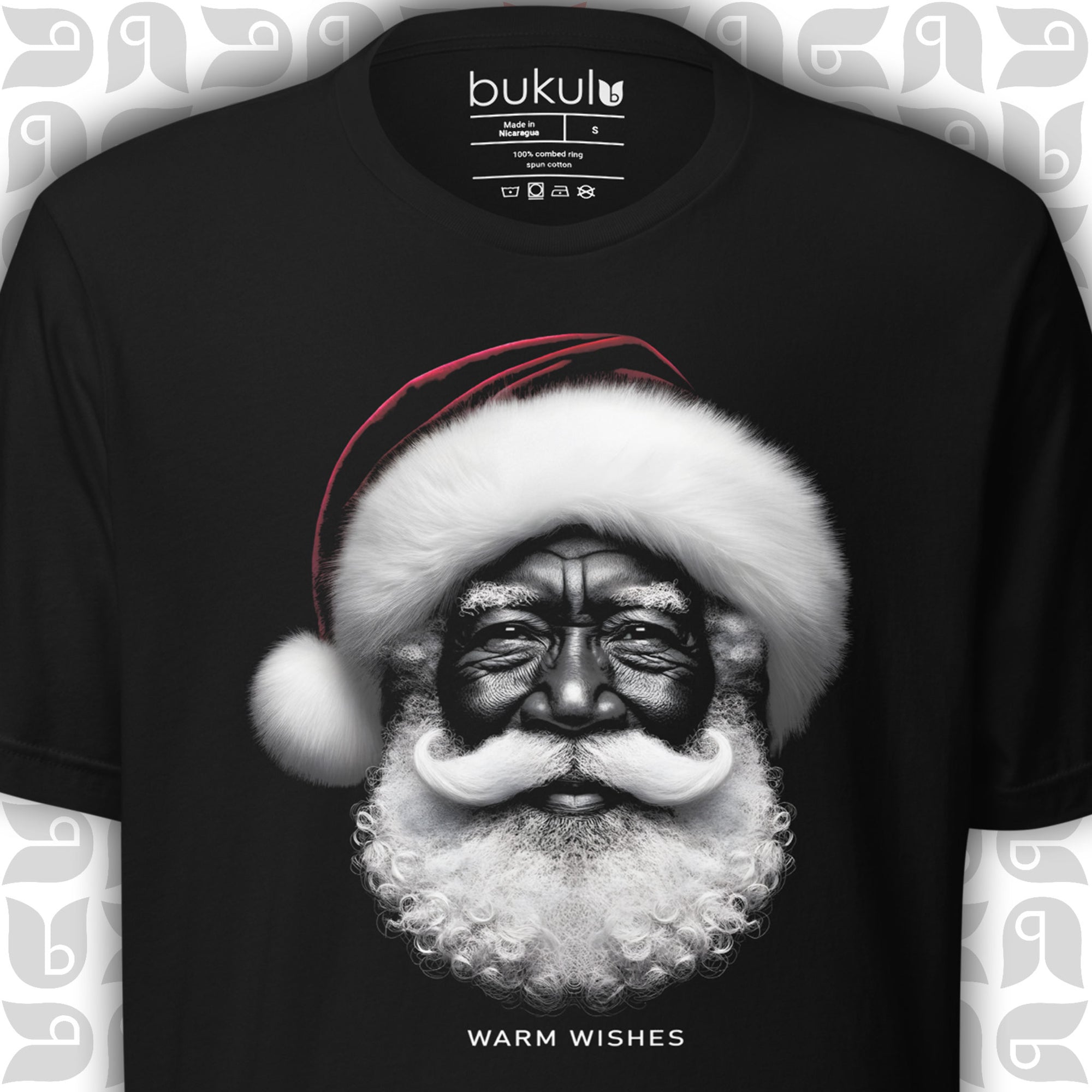 Warm Wishes Santa T-Shirt – Perfect Christmas Gift for Everyone