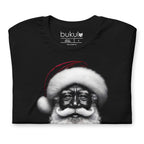 Black Santa T-Shirt – Warm Wishes Perfect Christmas Gift for Everyone bukulu