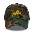 Lion of Judah Gold Embroidered Dad Hat