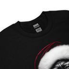 Warm Wishes Black Santa Sweatshirt for Christmas 🎅🏾 | Unisex bukulu