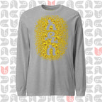 አዲስ ዓመት - New Year Adey Abeba | Yellow Daisy Flower Long Sleeve Tee Womens