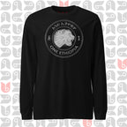 Ethiopian Coin Long Sleeve Tee - Cultural & Comfort (PRINTED) | Unisex | Bukulu